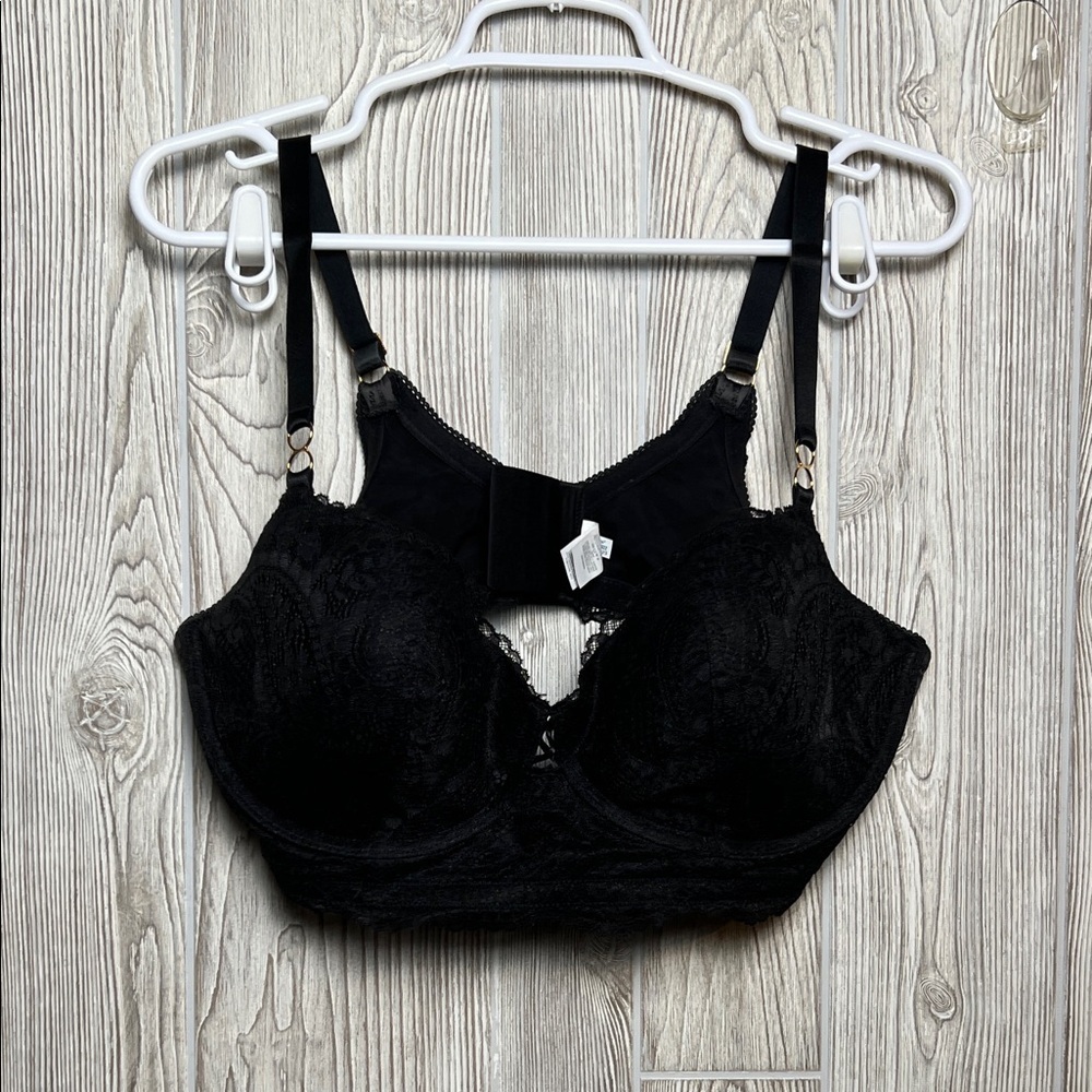 Aerie Black Lace Bra 40D